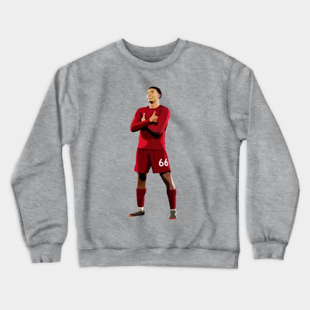 Trent Alexander-Arnold Crewneck Sweatshirt by Webbed Toe Design's